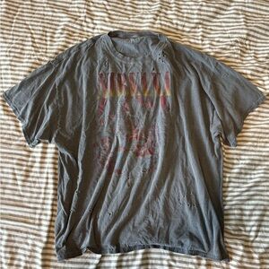 Oversized Nirvana Band Tee